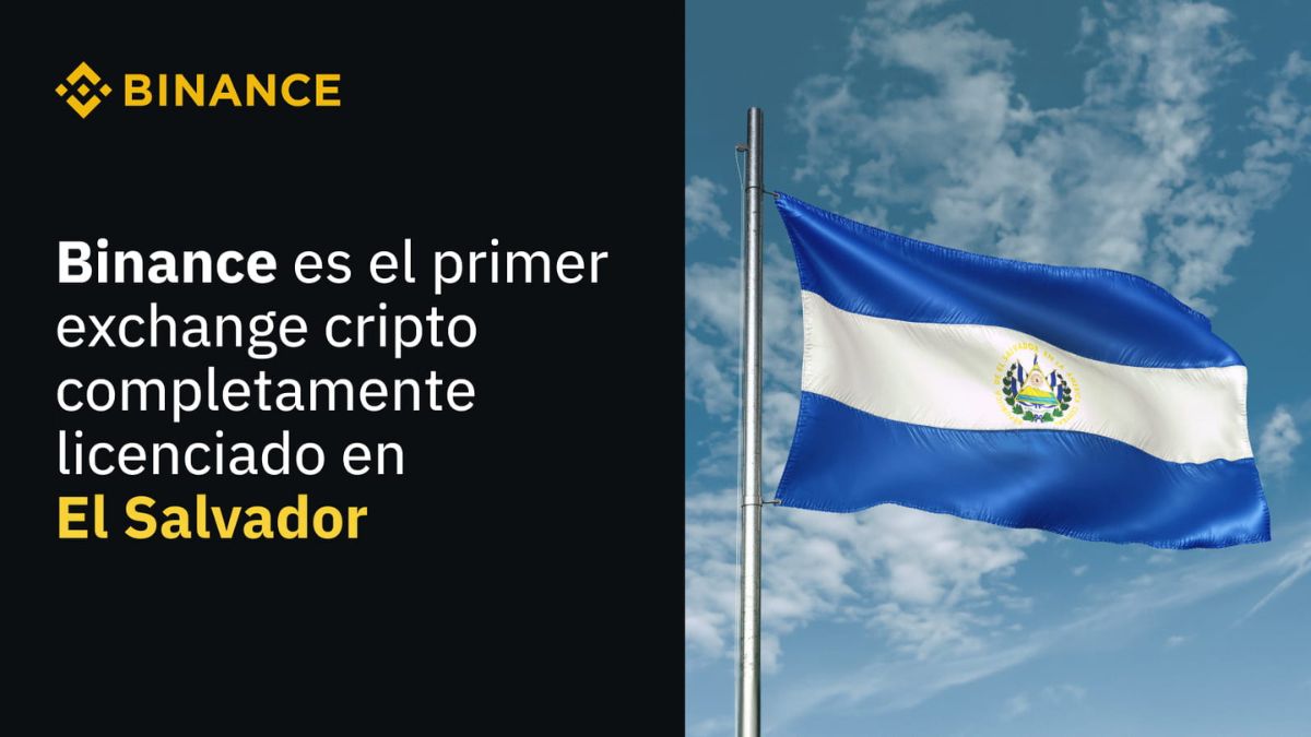 Binance ha anunciado oficialmente que ha recibido las licencias necesarias para operar de forma completa y regulada en El Salvador.