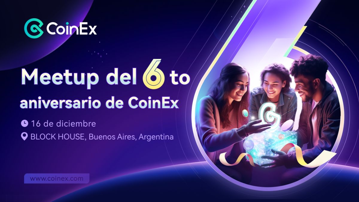 Este diciembre, el destacado exchange global de criptomonedas, CoinEx, celebra con orgullo su sexto aniversario.