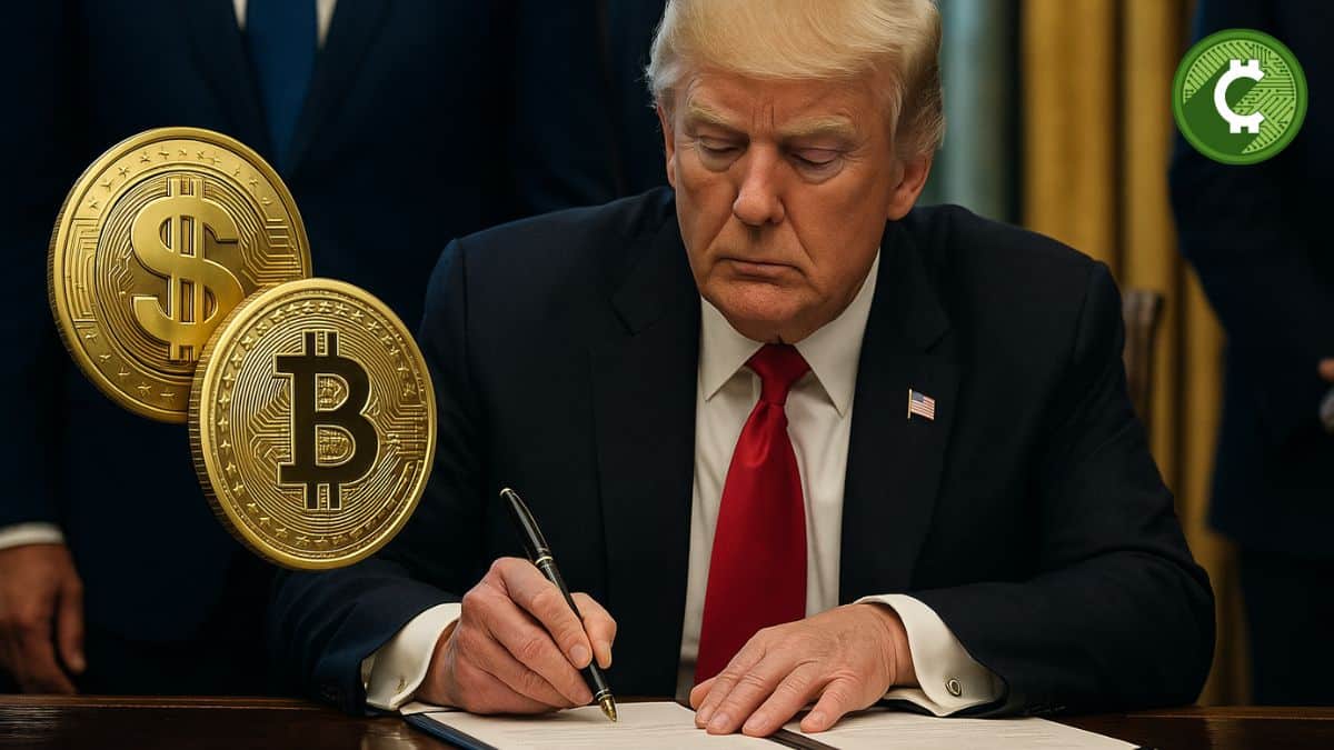 El 18 de julio de 2025, el presidente de los Estados Unidos, Donald Trump, firmó la Ley GENIUS (Guiding and Establishing National Innovation for U.S. Stablecoins), consolidando el primer marco regulatorio federal para stablecoins en la historia del país.