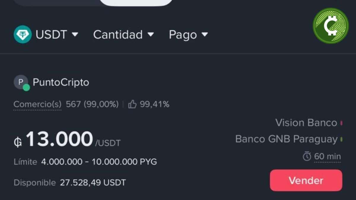 Anuncios en Binance de jóvenes paraguayos de apenas 18 años fueron arrestados tras robar 1.2 millones en USDT.
