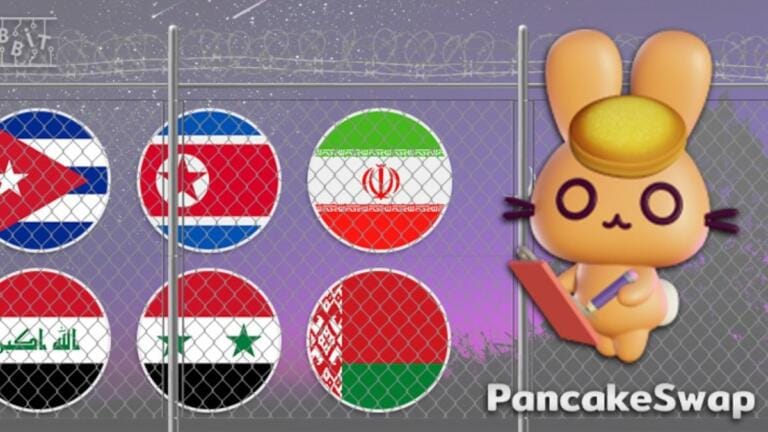 PancakeSwap prohibirá a usuarios de estos 10 países