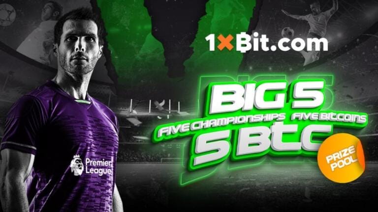 1xBit presenta The Big 5 Tournament en las mayores ligas de fútbol