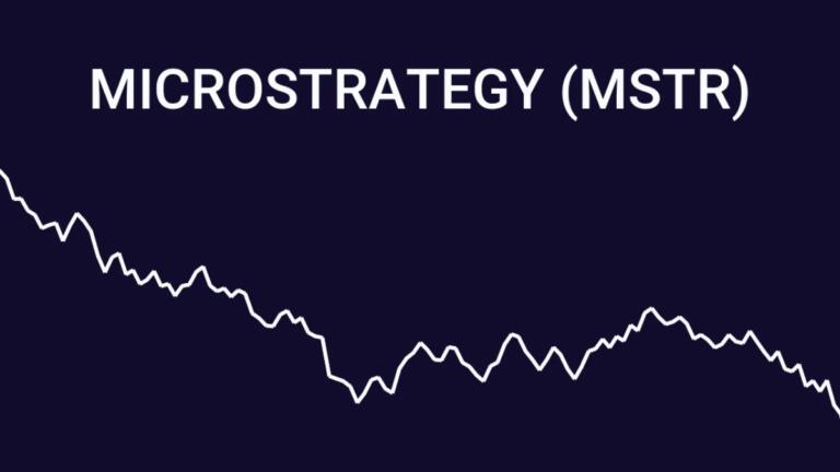El precio de las acciones de MicroStrategy se desplomaron junto con Bitcoin