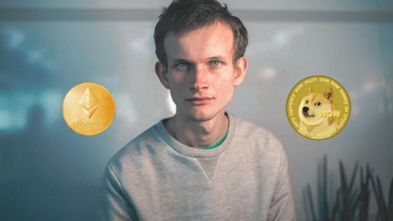 Vitalik Buterin hizo una donación de 500 ETH a la Fundación Dogecoin