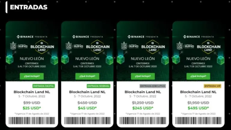 90% de descuento en las entradas para Blockchain Land, el evento blockchain más importante de Latinoamérica