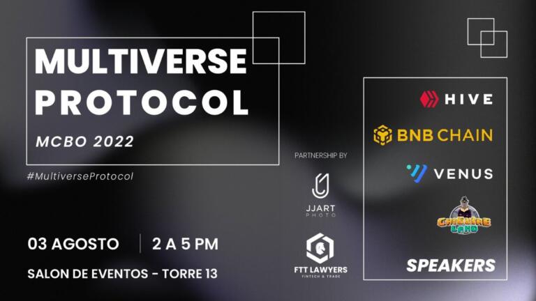 Multiverse Protocol llega a Maracaibo este 3 de Agosto y Venus Protocol dice presente