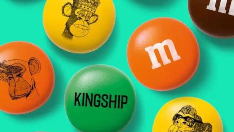 M&M lanzará empaques NFT inspirados en la colección Bored Ape Yacht Club