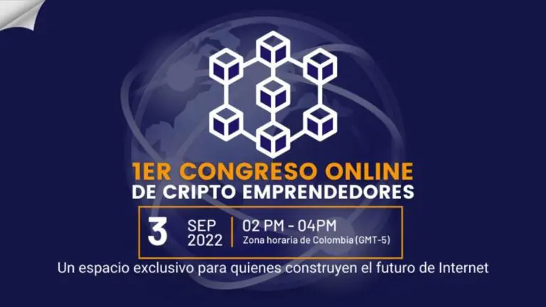 ¡1er Congreso Online de Cripto Emprendedores Colombia 2022!