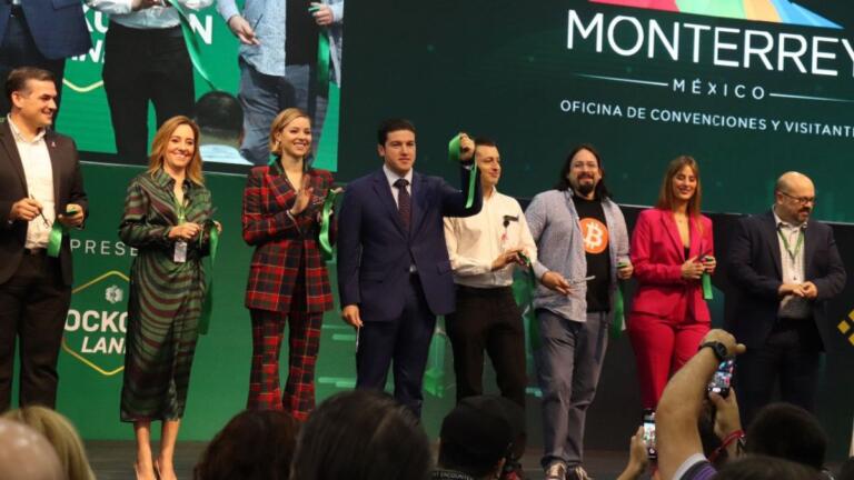 Arranca Blockchain Land y el gobernador de Nuevo León anuncia el pago de impuestos con cripto