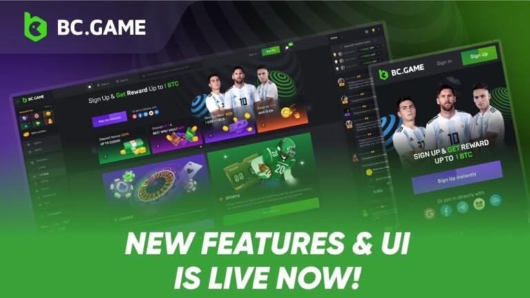 BC Game anuncia el lanzamiento de su nuevo sitio web con características mejoradas