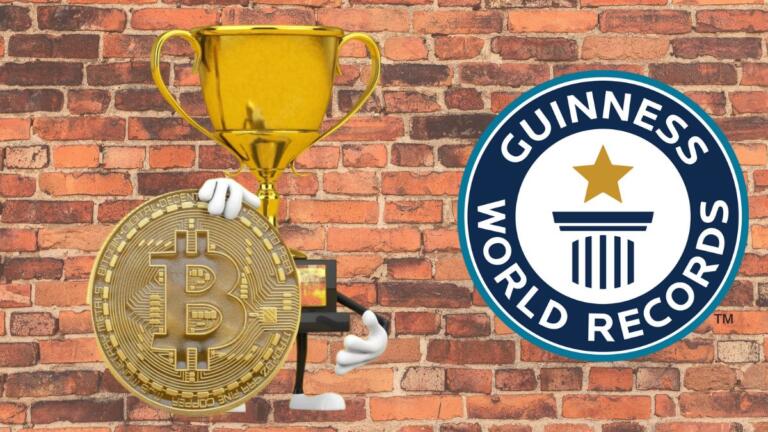 Bitcoin ganó el Guinness Record de la primera criptomoneda descentralizada
