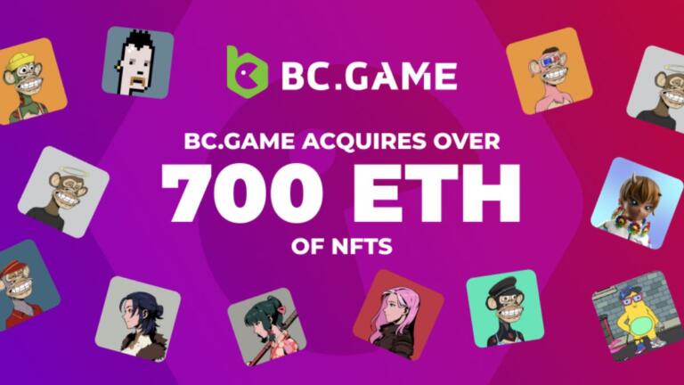 BC.GAME invierte 700 ETH en NFT para un mejor metaverso