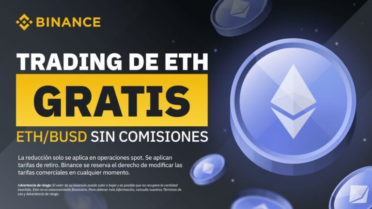 Binance elimina las comisiones en los pares de negociación de Ethereum