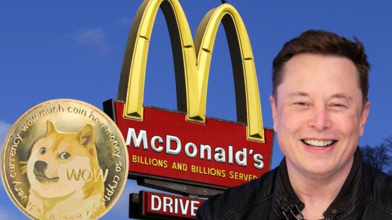 Elon Musk grabará un comercial para McDonald’s si acepta Dogecoin