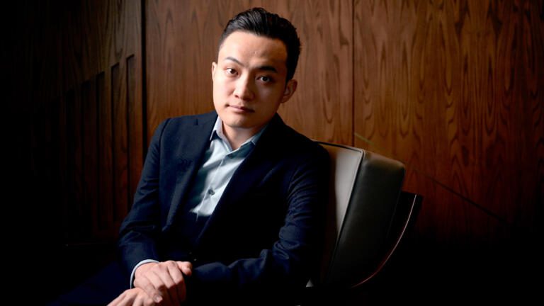 Justin Sun vendió $143 millones en Ethereum (ETH) en medio de la caída del mercado