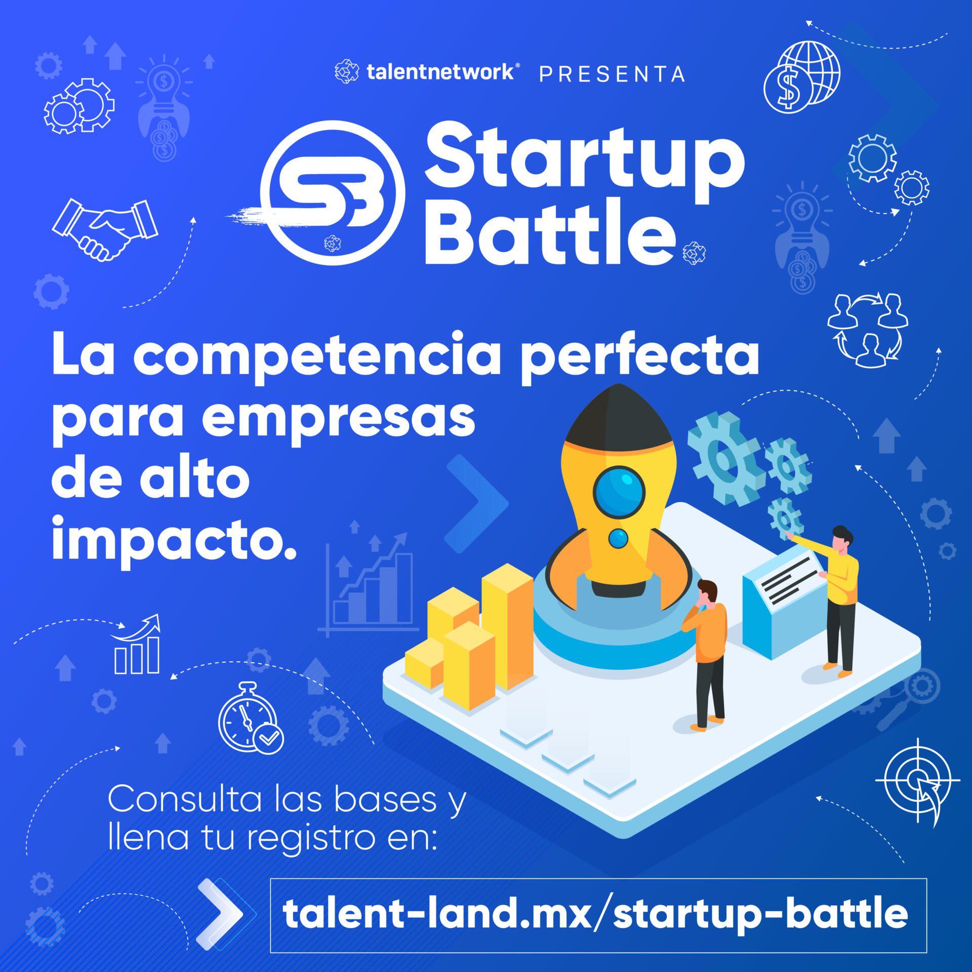 Startup Battle 2023, una herramienta que articula el ecosistema emprendedor para el impulso de nuevas empresas y startups.