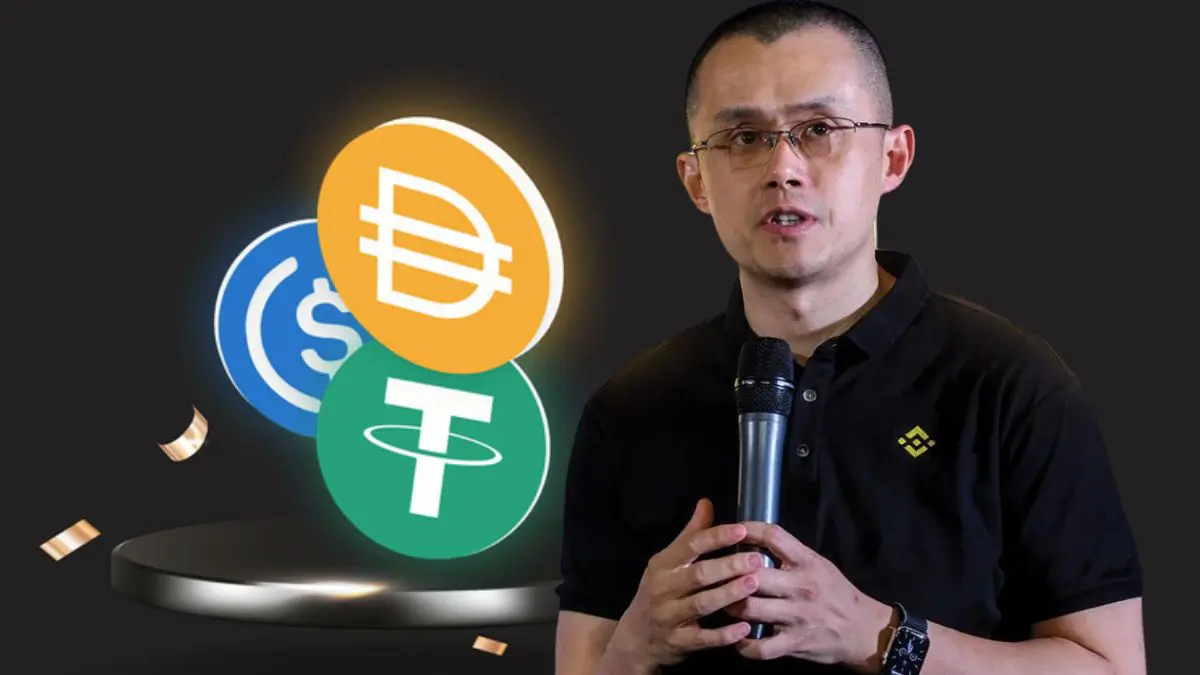 El CEO de Binance dijo que los inversores pueden recurrir a monedas estables algoritmicas o sin respaldo en dólares estadounidenses.