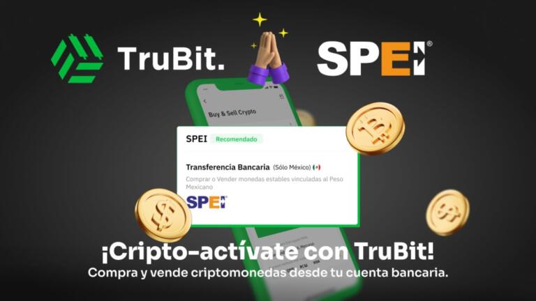 TruBit anuncia su integración estratégica con SPEI para facilitar la compra y venta de criptomonedas en México.