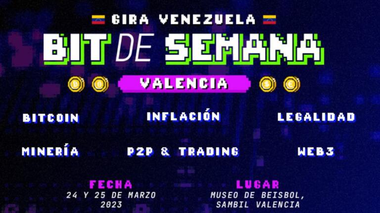 Bit de Semana lleva la experiencia cripto a través de toda Venezuela