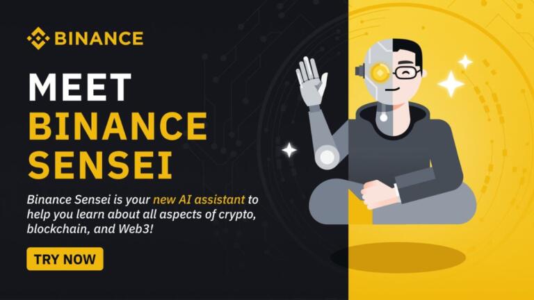 Binance anunció el lanzamiento de su chatbot de inteligencia artificial Sensei