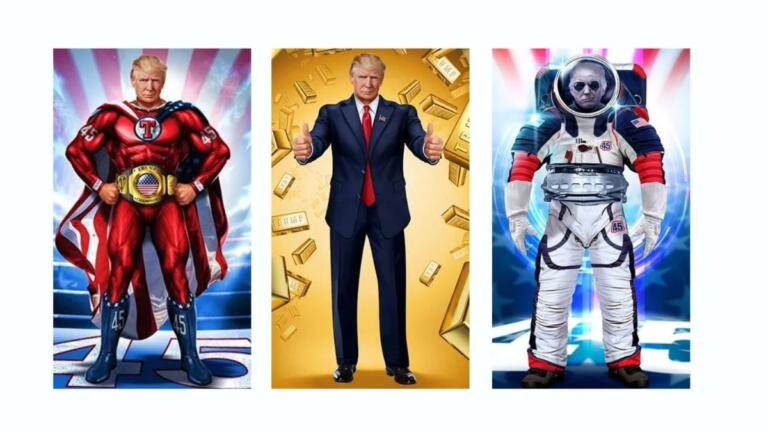 Las ventas de los NFT de Donald Trump subieron un 462%