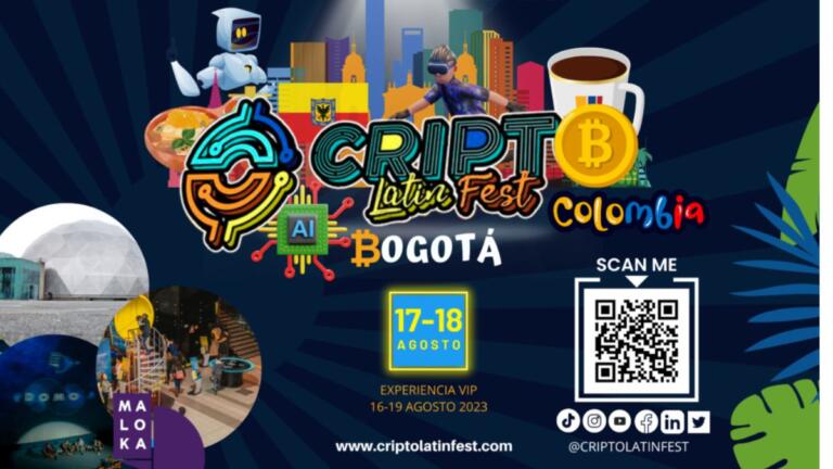 Adquiere tus entradas para la 6ta edición del Cripto Latin Fest Bogotá 2023