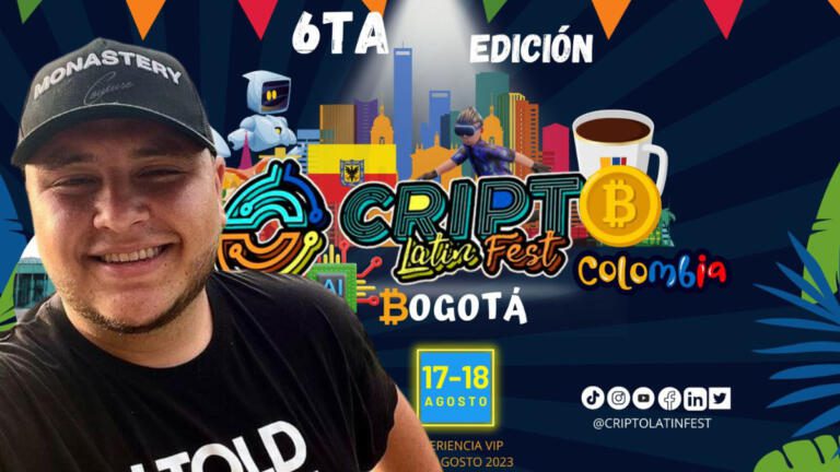 “SantiCripto” estará presente en el Cripto Latin Fest Bogotá 2023