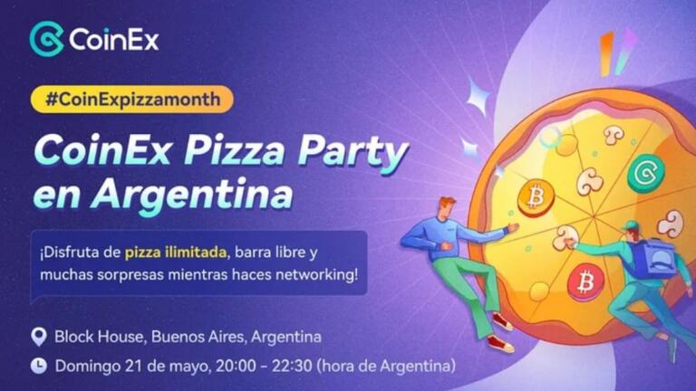 Celebra el Bitcoin Pizza Day de la mano de CoinEx