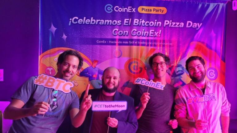 CoinEx celebra el Bitcoin Pizza Day por todo lo alto en Buenos Aires, Argentina