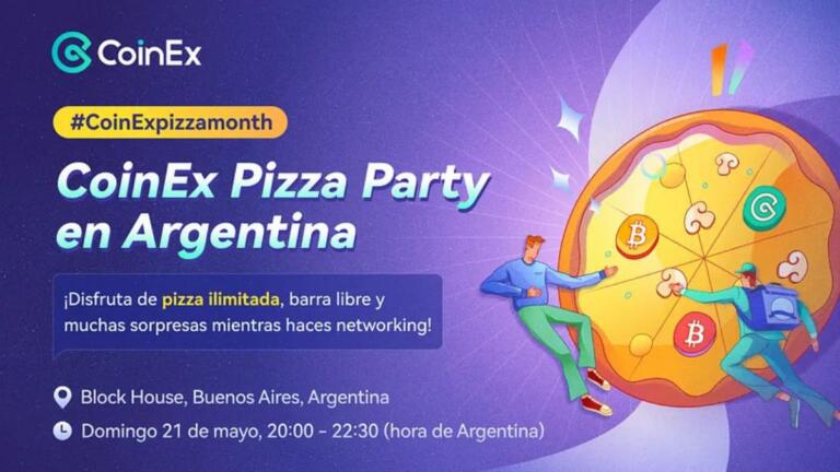 CoinEx celebra el Bitcoin Pizza Day a lo grande en Buenos Aires, Argentina
