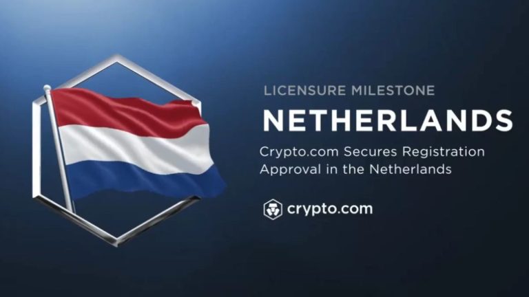 Crypto.com obtiene luz verde en los Países Bajos