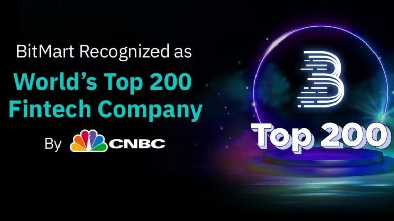BitMart es reconocida entre las 200 mejores empresas fintech según CNBC