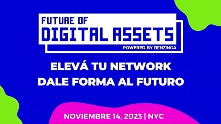 Construye Riqueza en Inversiones Alternativas: Únete a Morgan Creek, Grayscale, Vodafone, Bitget y más en la Conferencia sobre el Futuro de los Activos Digitales de Benzinga el 14 de Noviembre en Nueva York
