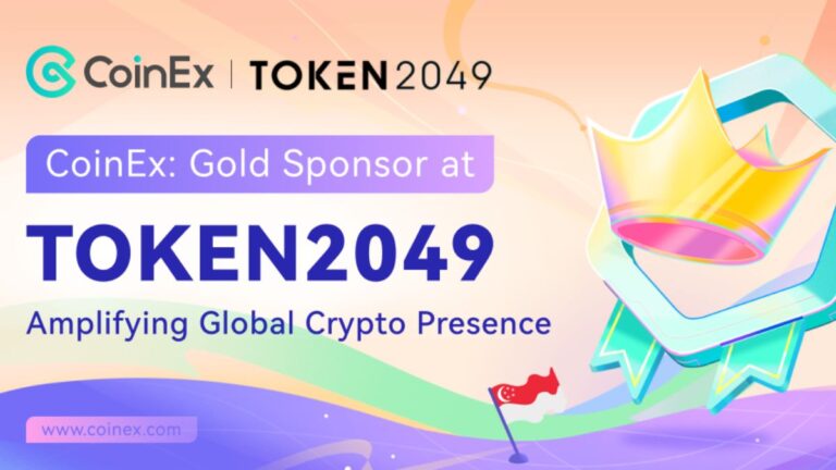 CoinEx ha anunciado su Patrocinio Gold en TOKEN2049 Singapur para fortalecer la prominencia en el panorama cripto global