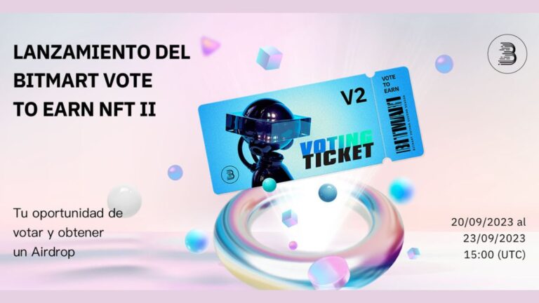 Lanzamiento de la segunda temporada de BitMart Vote-to-Earn NFT con preventa exclusiva