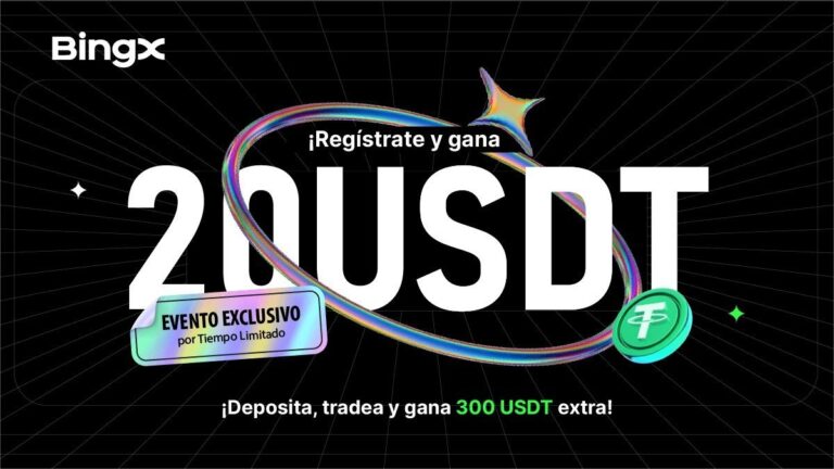 Promoción para nuevos usuarios: Regístrate en BingX y recibe 20 USDT