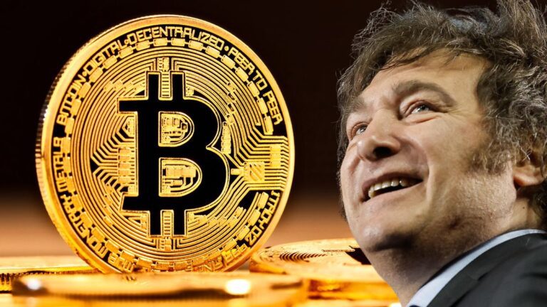 Precio de Bitcoin en Argentina cerca de su máximo histórico tras victoria de Milei