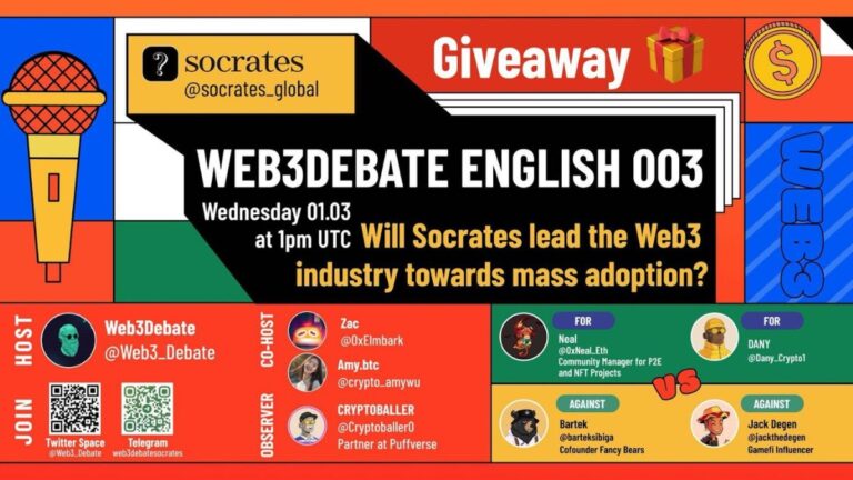 Sócrates y Web3Debate: Impulsando un debate profundo sobre temas candentes