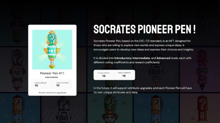 Socrates lidera la revolución Debate2Earn con el nuevo Pioneer Pen
