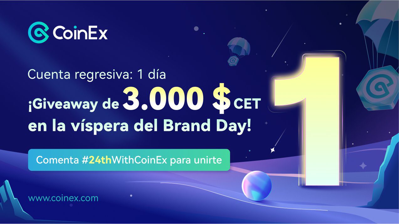 CoinEx, una plataforma global de intercambio de criptomonedas, anunció el 23 de enero de 2024 que, a partir de 2024, el día 24 de cada mes se celebrará el "CoinEx Brand Day".