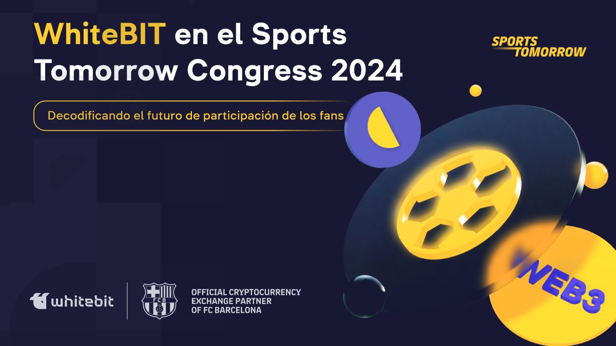 WhiteBIT participa en el “Sports Tomorrow Congress” organizado por el Barcelona Innovation Hub