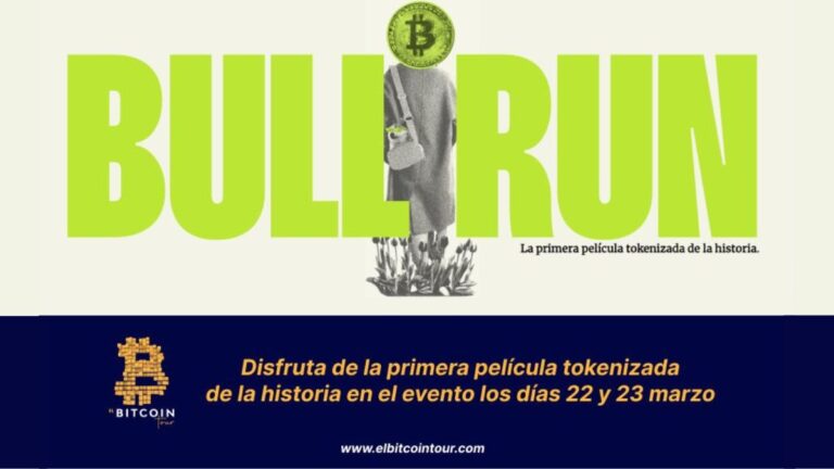 El Bitcoin Tour ofrecerá a sus asistentes una experiencia única: la visualización de "Bull Run", la primera película tokenizada.
