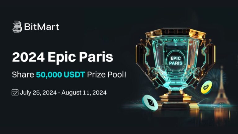 BitMart Lanza Campaña Epic Paris 2024 con 50 000 USDT en recompensas