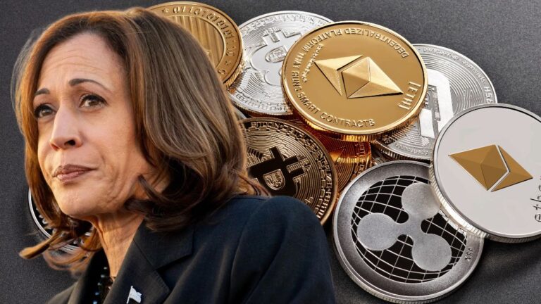 Demócratas presionan a Kamala Harris para adoptar una postura pro-criptomonedas