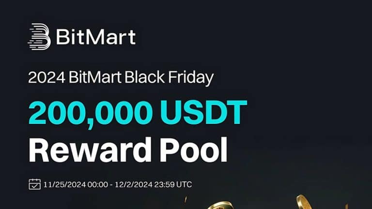 BitMart presenta la campaña del Black Friday con un pool de recompensas de 200.000 USDT y ofertas cripto exclusivas