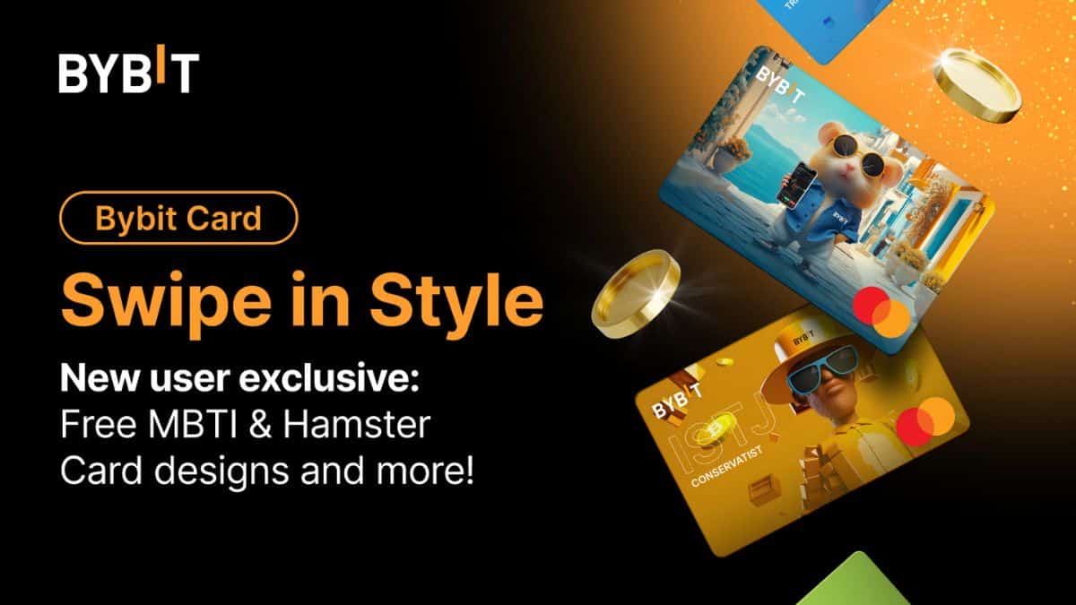 Bybit Card lanza diseños de edición limitada inspirados en MBTI y Hamster para nuevos usuarios