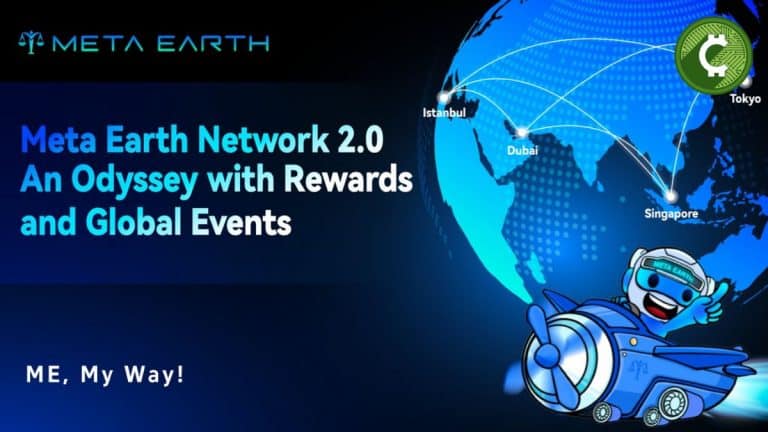 Meta Earth Network 2.0: Pionera en la innovación web3 con recompensas y eventos globales