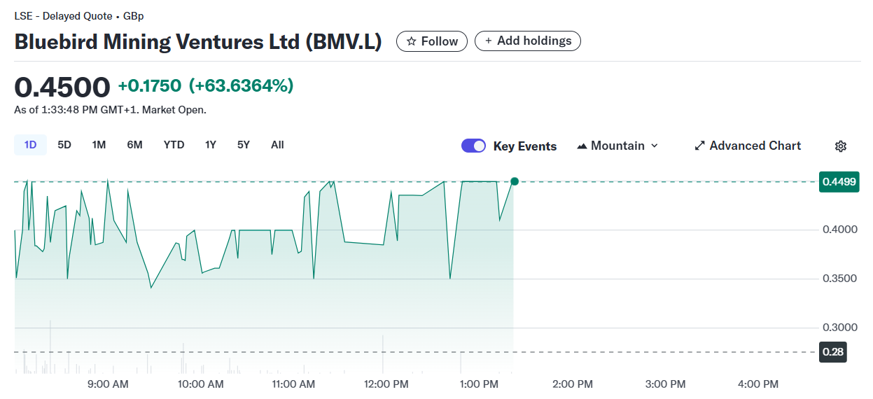 Tras el anuncio, las acciones de Bluebird se dispararon un 63% durante la jornada del jueves, según datos de Yahoo Finance.