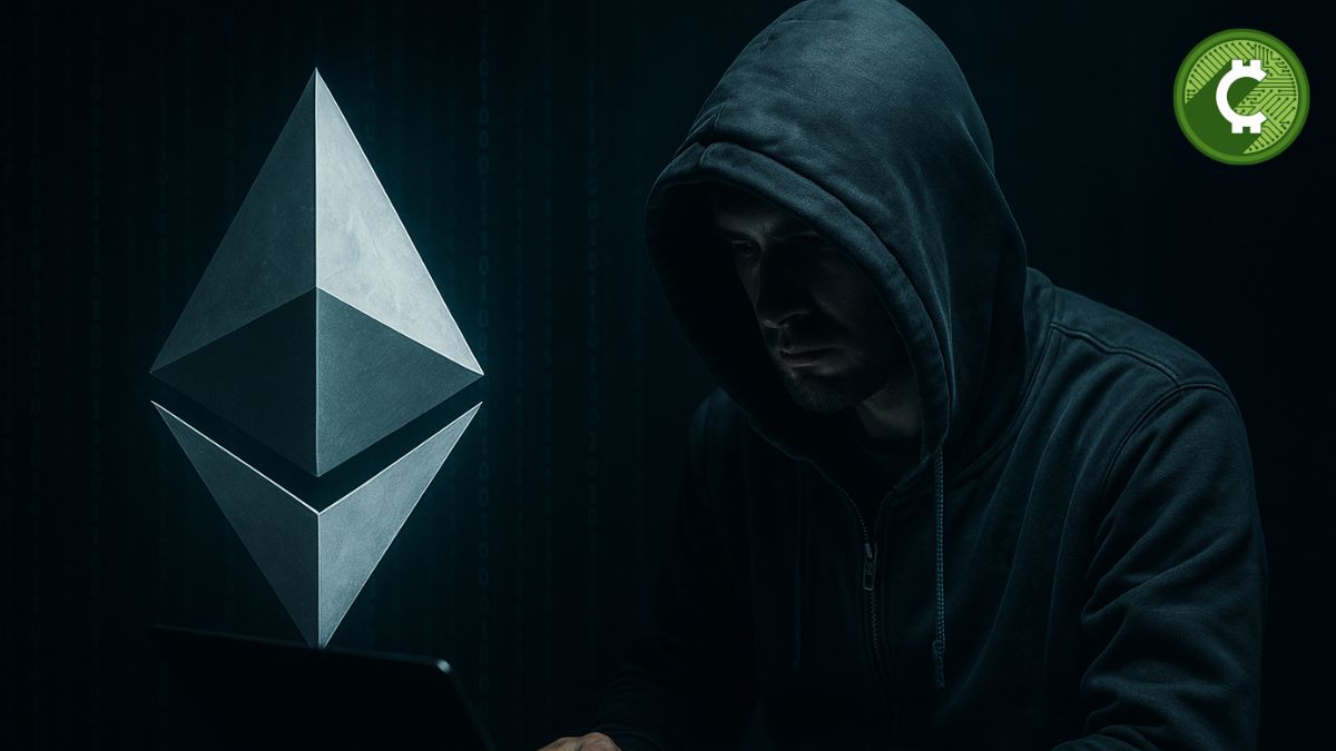 Hacker ejecuta ataque automatizado tras la actualización Pectra de Ethereum, simbolizando riesgos de seguridad en contratos EIP-7702.