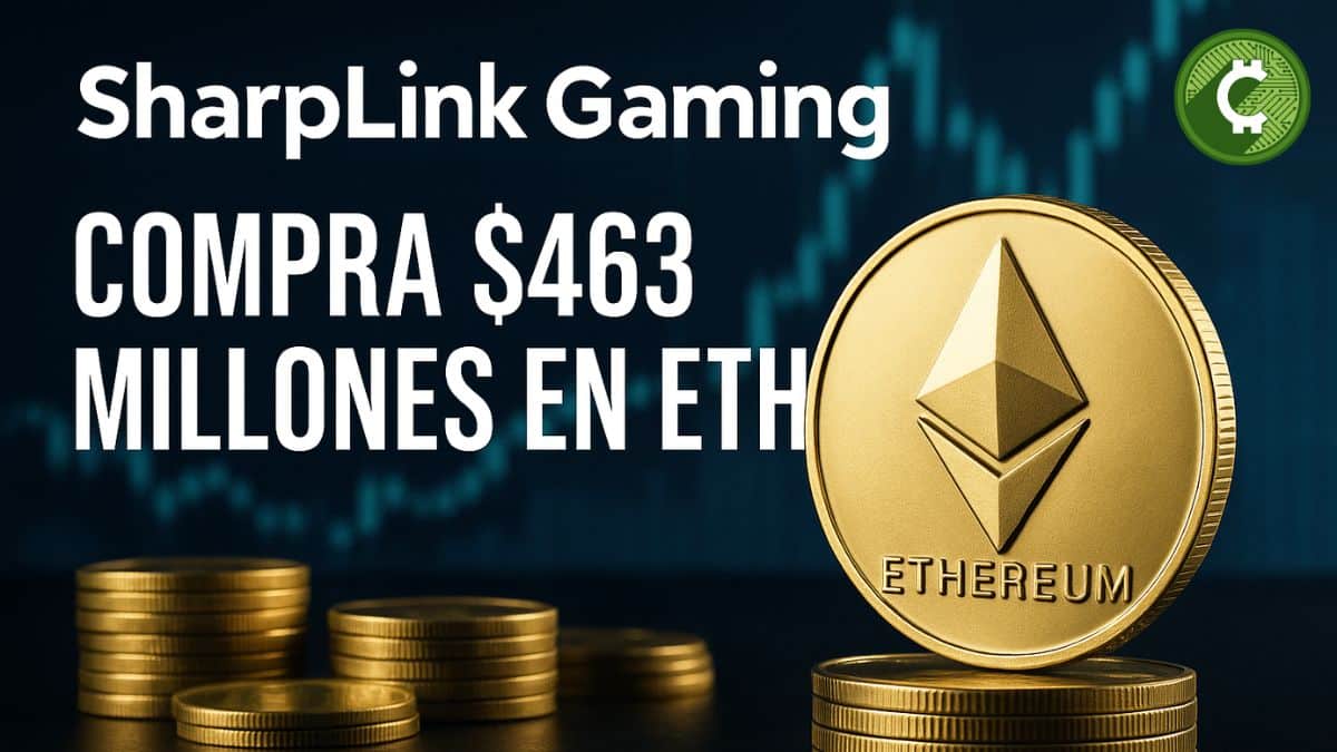 Sharplink Gaming anunció inversión de 463 millones en Ethereum.